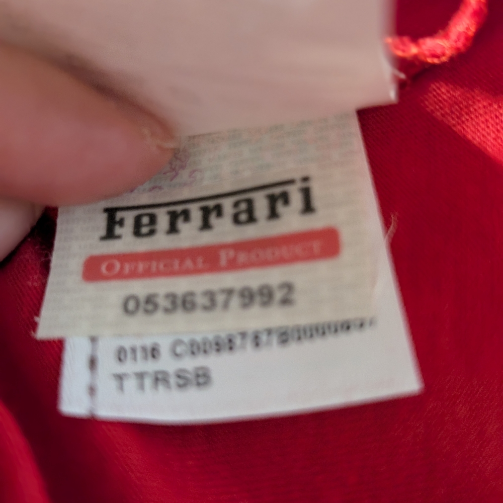 Puma Red Men's Short Sleeve Graphic Tee with Italian Stripe - Picture 13 of 16